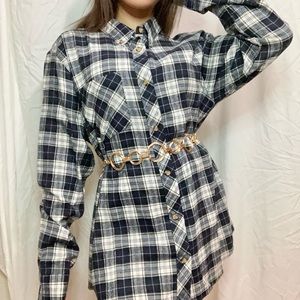 Coast Blue, White & Grey Flannel